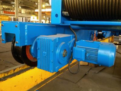 China Single Speed Overhead Crane End Carriage / Beam With Overload Protection 60Hz for sale