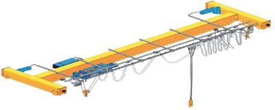 China Euro Model Enige Balkkraan met Regelbare Snelheid Weinig Lawaai, 5 Ton Luchtkraan Te koop