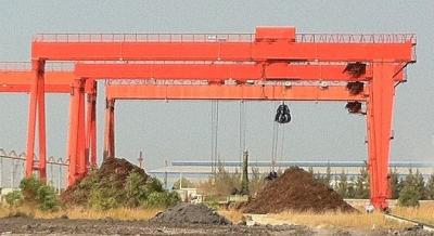 Chine Grande grue de portique sans fil d'atelier de contrôle avec la tonne de la tonne -10 de la grue 2 de câble métallique à vendre