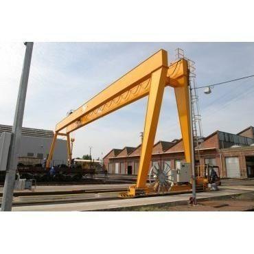 China Single Girder Electric Workshop Gantry Crane For Machinery Mills , Adjustable Speed for sale