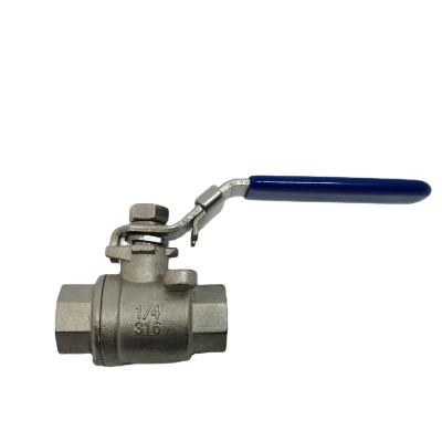 China General Stainless Steel Ball Valves Port Full 2 ​​Pc METEC 2