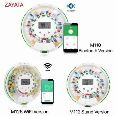 China Circular Pill Trays Medication Management System Covers Pocket, Standard, Short Distance, Long Distance Connectivity Automatic Pill Dispenser for sale