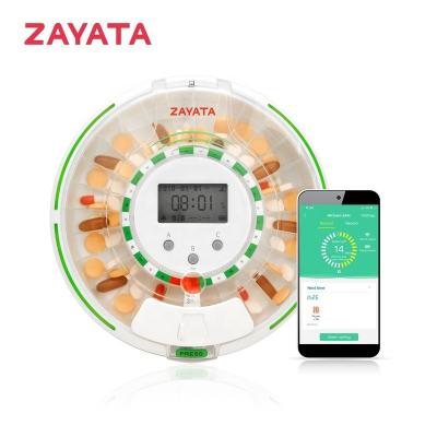 China ABS ZAYATA Automatic Pill Dispenser with 2G IOT Technolog for sale