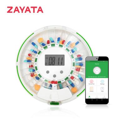 China Chronic Illness Bluetooth Pill Dispenser Automatic Senior Pill Alarm Dose Reminder for sale