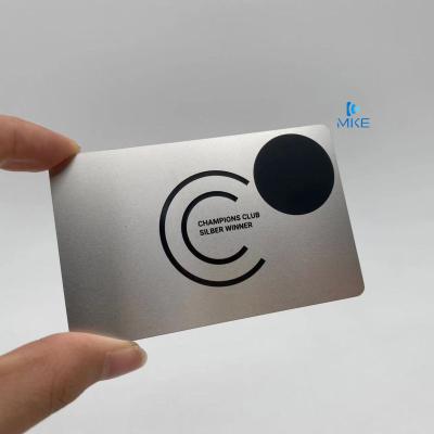 China Europe metallic nfc business card for sale