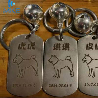 China Europe Customized Pet Tag Name Phone Number Metal Engraved ID Dog Cats Tags For Pets for sale