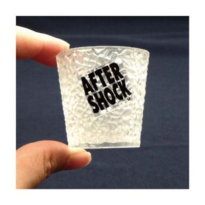 China Viable Plastic Ice Look Shot Glasses 35ml for sale