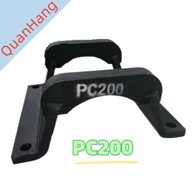 China Komatsu PC200/210/220/240 graafmachine beveiligingsrail frame mijn ketting ketting beveiliging haak machine accessoires Te koop