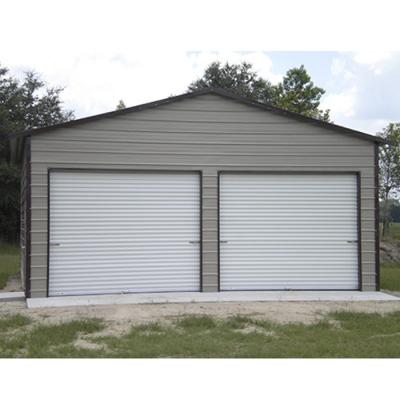 China Metal Prefab Steel Structure Garage Shed Building Car Shed for sale