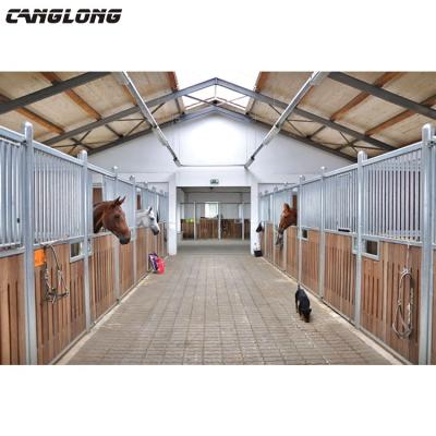 China Quick Build Steel Structure Horse Shed Prefab Prefab Horse Barns for sale