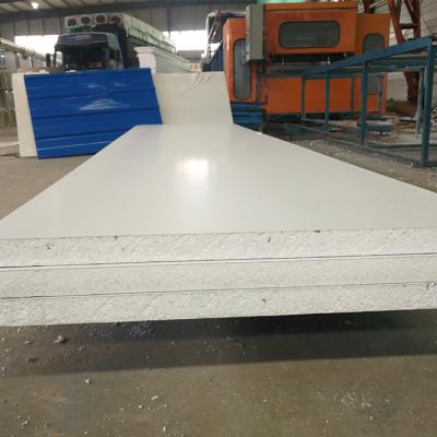 China EPS 50mm sandwich panel best cost low cost famous prefab lightweight steel framed building construction wearhouse for sale