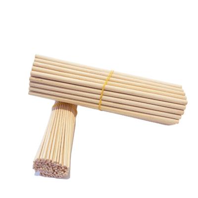 China Sustainable Natural Birch Wood Round Stick Wooden Finger Rod for sale