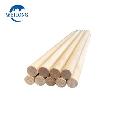 China Sustainable Disposable Wooden Ice Cream Sugar Sticks For Cotton Candy Birch Wood Round Sticks for sale