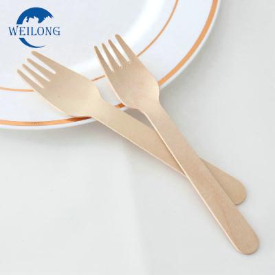 China Eco-Friendly Disposable Kitchen Cutlery Wooden Spoon Knife Fork Set for sale