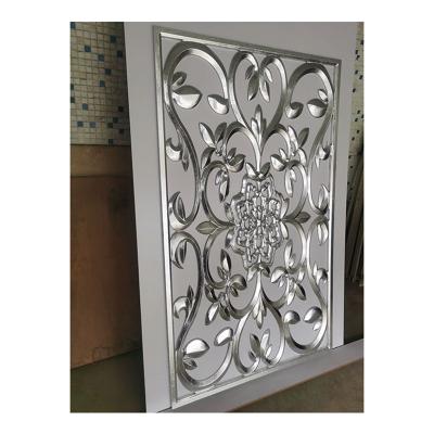 China wholesale modern cheap price decoration 3d metal decorative grain cut wall panel beautiful for sale