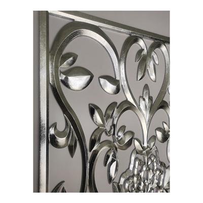 China Good Price Modern High Quality Solid Carved Panels Art Retro Style Home Bedroom Decor Metal Wall Panel for sale