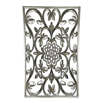 China China Modern Custom Solid Carved Panels Art Paneling Interior Luxury Metal Wall Panel for sale