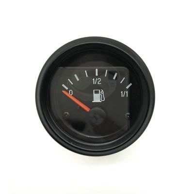 China 12V 24V VDO type Car fuel gauge and Truck Fuel Gauge with double color backlight for sale