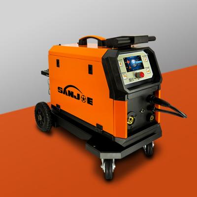 China 250A Multi Functional Welding Machine , 5 Inch LCD Sanjoe Multi Process Mig Welder for sale