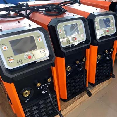 China RoHS Certificate Double Pulse Mig Welder , 350A LCD Multi Process Welder for sale