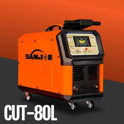 China LCD Display 80A IGBT Plasma Cutter Grid Cutting Machine for sale