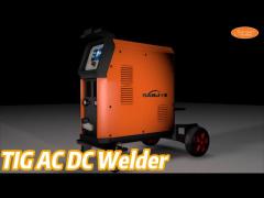 Multi Functional TIG AC DC Welder Water Cooling With Color LCD Display