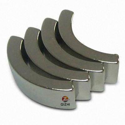 China Neodymium/neodimium/ndfeb/neodym Arc NiCuNil Strong Magnetic Permanent Industrial Magnet N35-N52UH 200 Degree Curved Magnets for sale