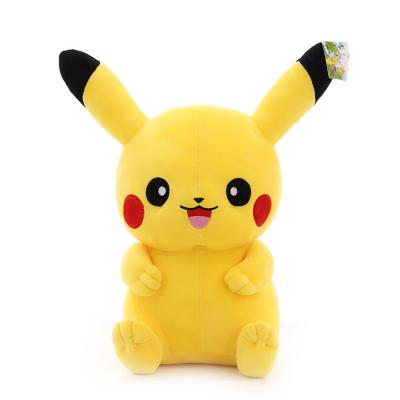 China 2020 Best Promotional Gifts Pokemon Plush Toys Hot Yellow Baby Pikachu Soft Toys Popular Kids Custom Stuffed Animals 25cm for sale