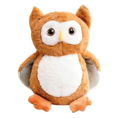 China Factory Direct Custom Plush 40cm Family Decoration Soft Cute Animal Stuffed Owl Plush Pillow for sale