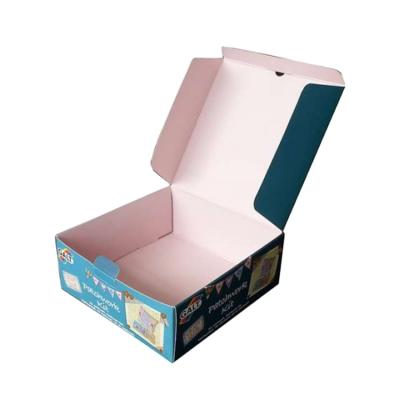 China High Quality Recycled Custom Logo Cardboard Cartons Shipping Mailer Box From Materials Factory for sale