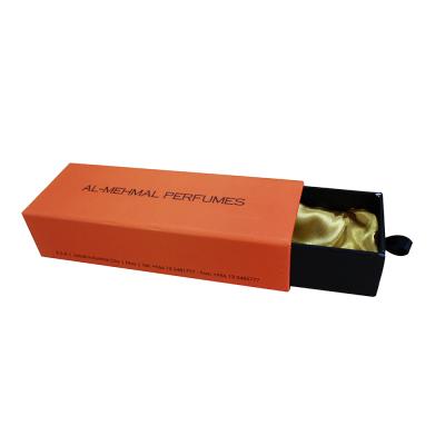 China Biodegradable Honest Supplier Custom Small Rectangle Cardboard Perfume Gift Box for sale