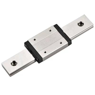 China Stable Performance And Low Sound 14mm 18mm 24mm 42mm GuideMGW9 Stainless Steel Linear Rail With Miniature Carriage Block for sale