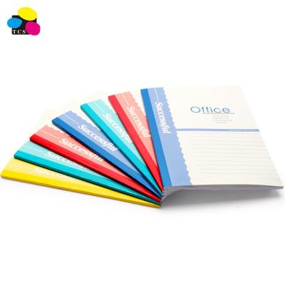 China Soft Cover A5 Size 40 Pages Paper Copy Diary Printed Eco-friendly Notepad Supplies Exercise Book / Notebook Stationery for sale