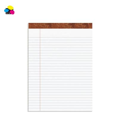 China High Quality Office Supply 8-1/2 x 11-3/4 Notes Organized and 50 SheetsLegal Protective Smooth Punched Note Pads for sale