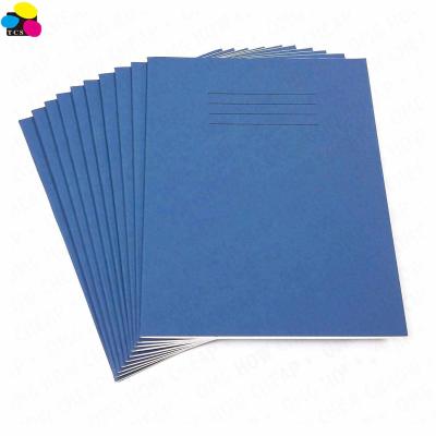 China Matching Pastel White 75gsm Paper Printed Colors A4 Inner Page Matt Laminated Covers Ordered 8mm Ironing Exercise Books for sale