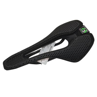 China Eco-Friendy Lightweight 3D Printed Carbon Fiber Bike Seat Bicycle Saddle Honeycomb Cover for Road Bike and MTB for sale