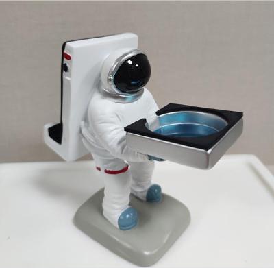 China China 3D resin craft astronaut bookends ornament for office living room study room bedroom tables decoration for sale