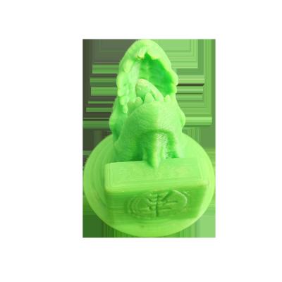 China Eco-friendy high precision sla 3d printing service anime 3d model action numbers 3d printed color painting for sale