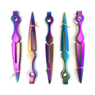 China NEW Design Stainless Steel Hookah Shisha Tweezers Good Long Best Colorful Hookah Accessories Plat Tongs for sale