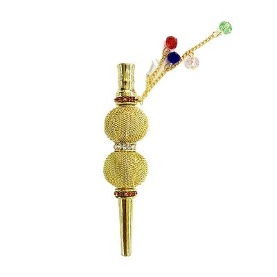 China Zinc Alloy Jewelry Hookah Mouth Tips Shisha Filter Tip Hookah Mouthpiece Metal Jewelry Mouth Tips Colorful Mouth Piece for sale