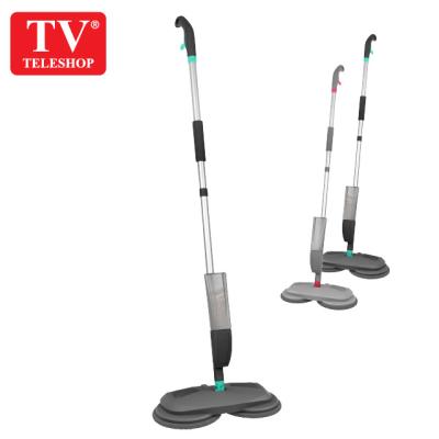 China Sustainable 360 ​​Rotating Wet And Dry Handheld Floor Mop With High Quality Spray Bottle for sale