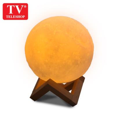 China Modern 3D Print Modern Moon Light Led Moon Light Lamp for sale