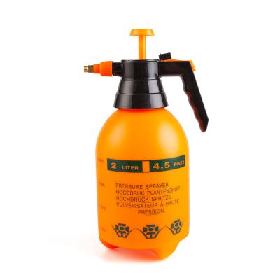 China 2L Air Pressure Spray Bottle Large Capacity Durable Luxury Plastic Hand Sprayer For Garden for sale