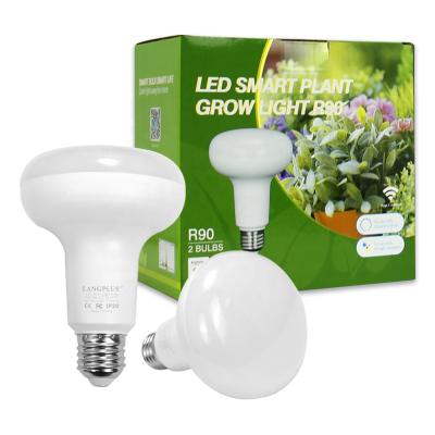 China Indoor Green Plants 2 Years Warranty Tuya Smart Module Led Grow Smart Full Spectrum Grow Led Plant Bulb for sale