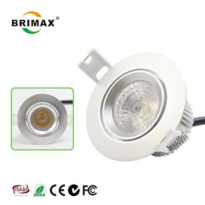 China Brimax COB LED Downlight AC 6W COB LED Downlight IP44 Waterproof Ultra Thin Led Downlight Driverless Led Ceiling for sale