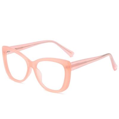 China Latest Product Modern Plastic Frames Fine Quality Spectacle Glass Reading Frames for sale