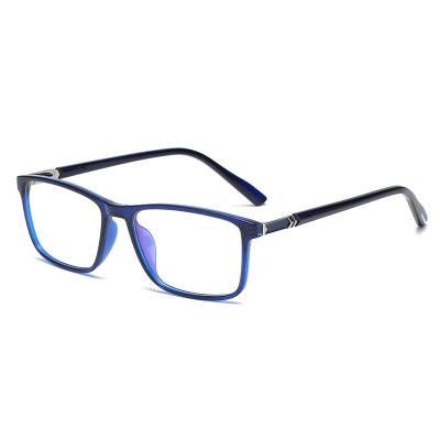 China Modern High Quality Cheap Square Frame Women's TR90 Computer Glasses In Stock for sale