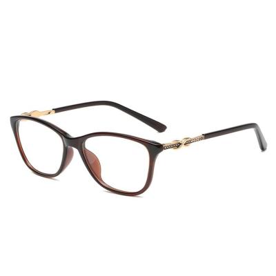 China Best-selling Eyewear Frame Manufacturers Modern Simple Design Eye Glasses Frame Optical Women for sale