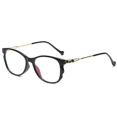 China Factory direct 2021 New Look factory direct unisex metal frame TR90 blue block glasses for sale