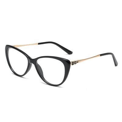 China China-made Cheap Cat Eye Eyewear Acetate Modern Fashion Optical Eyeglasses Frames for sale